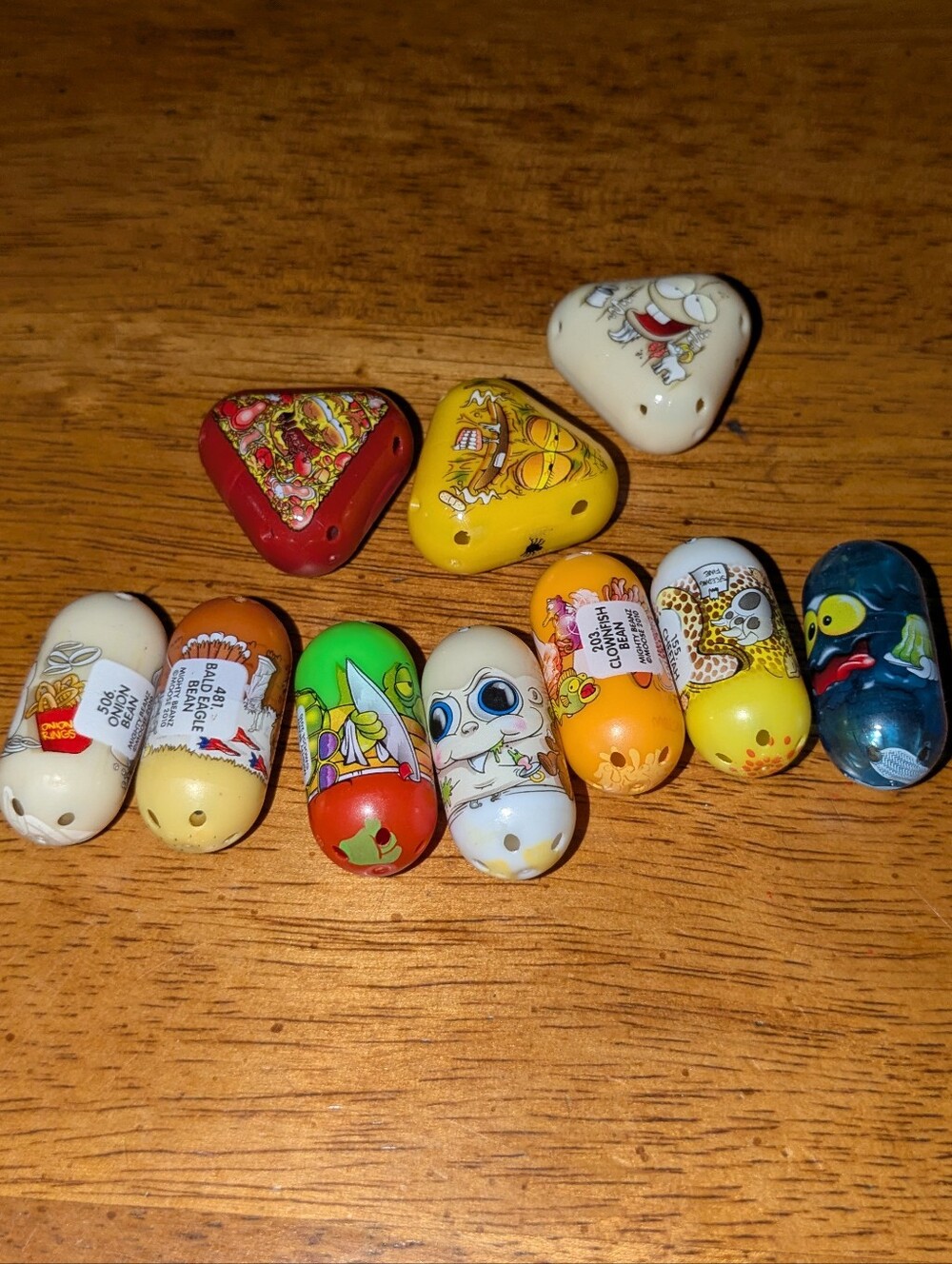 Mighty Beanz Vintage Collectible Toy Lot Bundle of 10